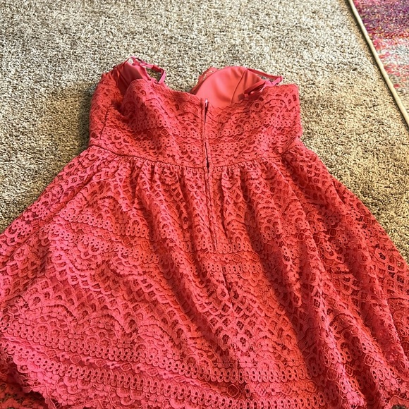 Cute red summer dress - Picture 2 of 3